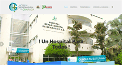 Desktop Screenshot of hospitalgranada.gov.co